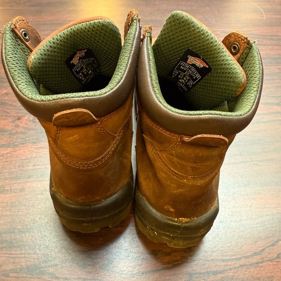 Red Wing Shoes 2235 Men’s Brown Boots Size 9.5 NO LACES - Picture 8 of 11